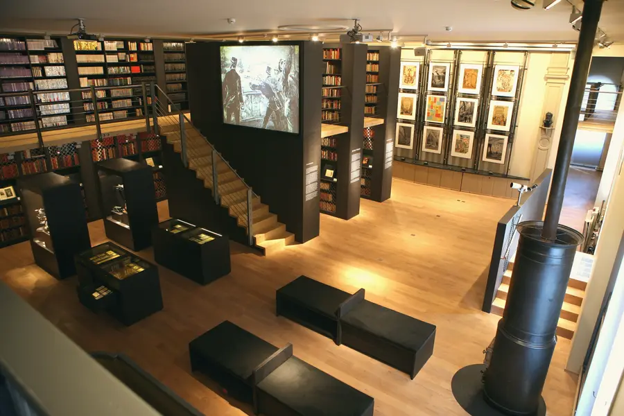 Inside the Maison d'Ailleurs: the Jules Verne room