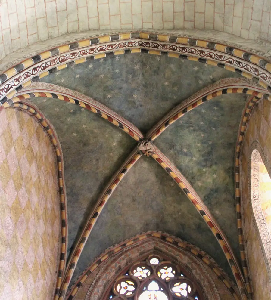 The abbatiale of Romainmôtier